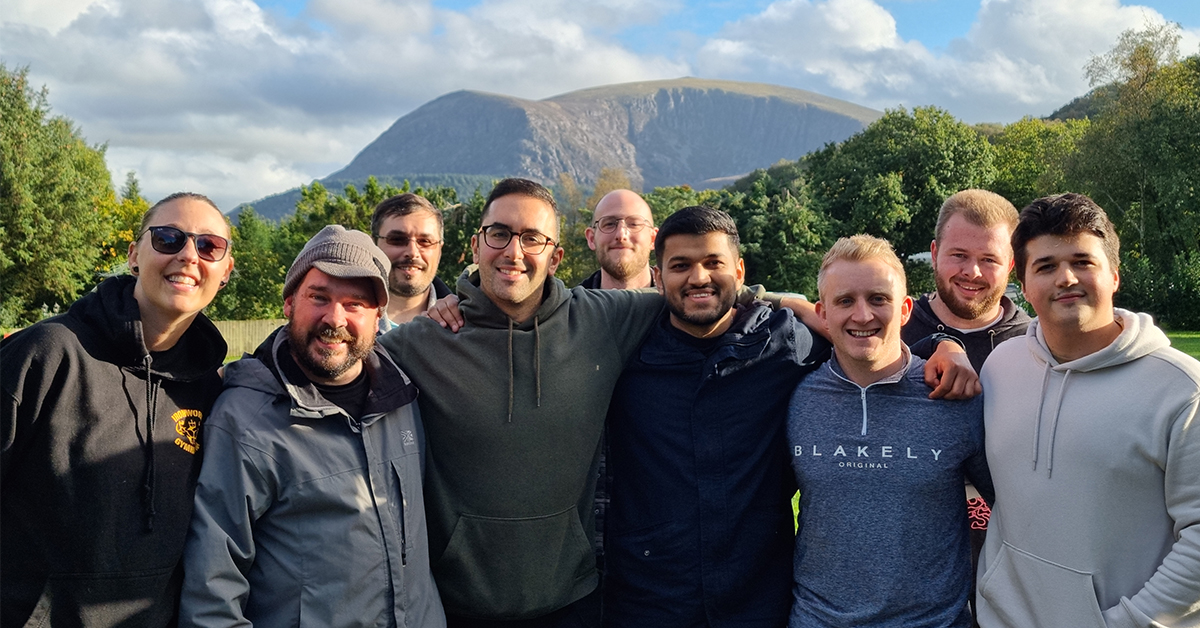 The Firemind Team Summit Mount Snowdon